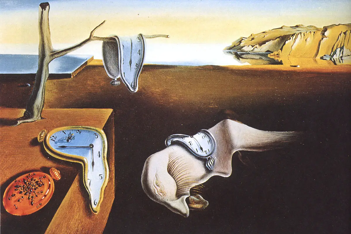 Salvador Dali, The Persistence of Memory (1931).